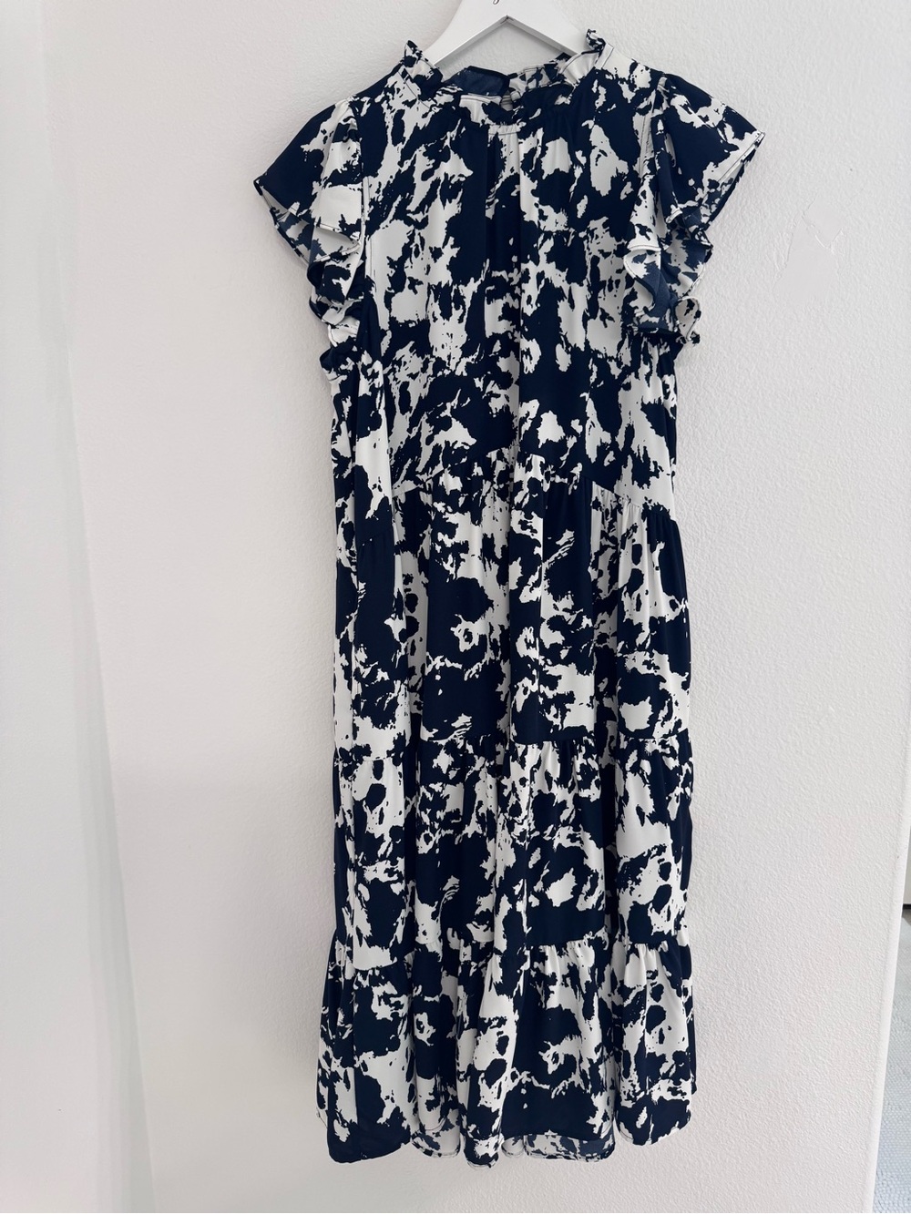 Pinch Navy & White Floral Midi Dress